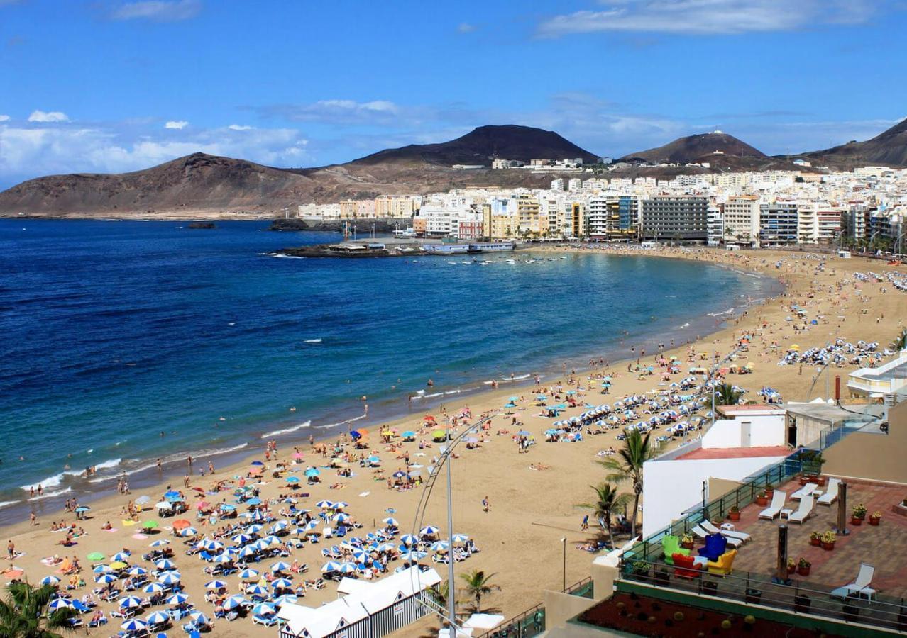 Apartamento Playa Alcaravaneras Las Palmas de Gran Canaria Exteriör bild